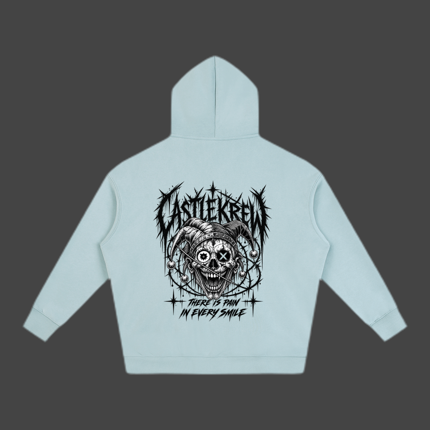 Jester — Monochrome Hoodie back