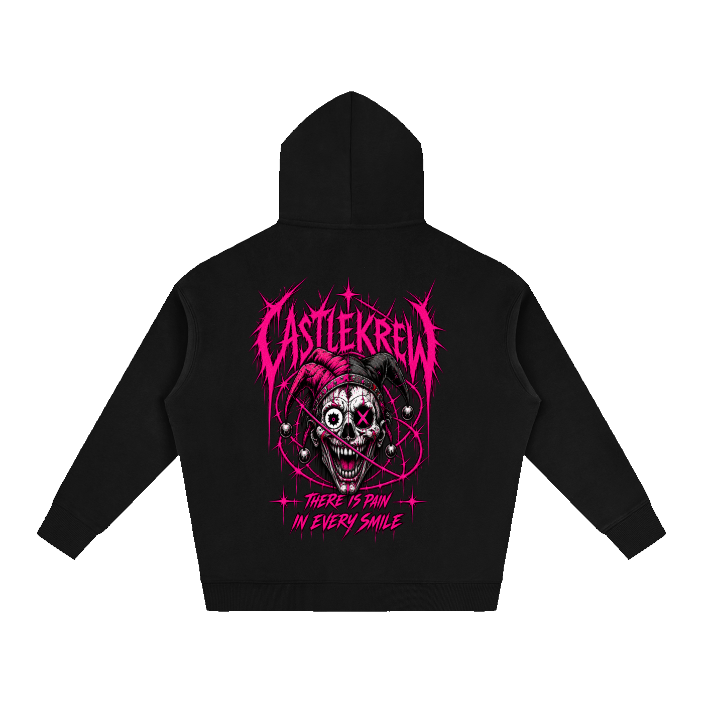 Jester — Pain in Every Smile Hoodie — back