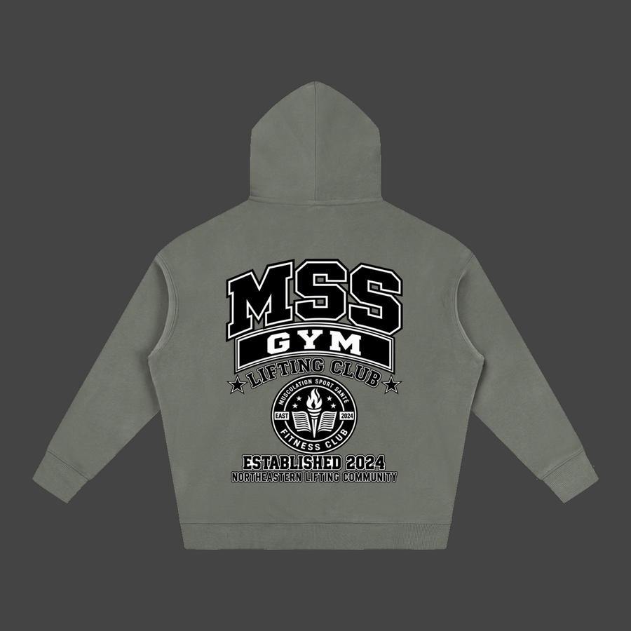 Oversized hoodie varsity style
