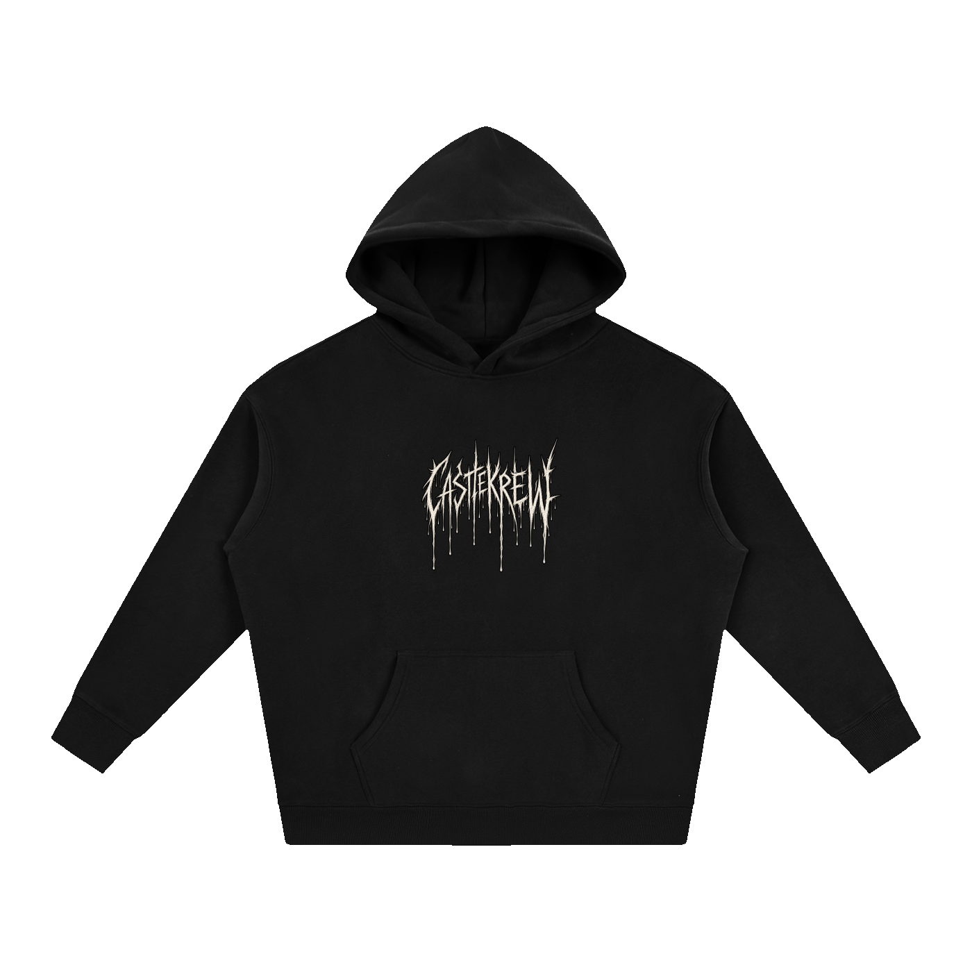 Play Dead — Hoodie · Monochrome front
