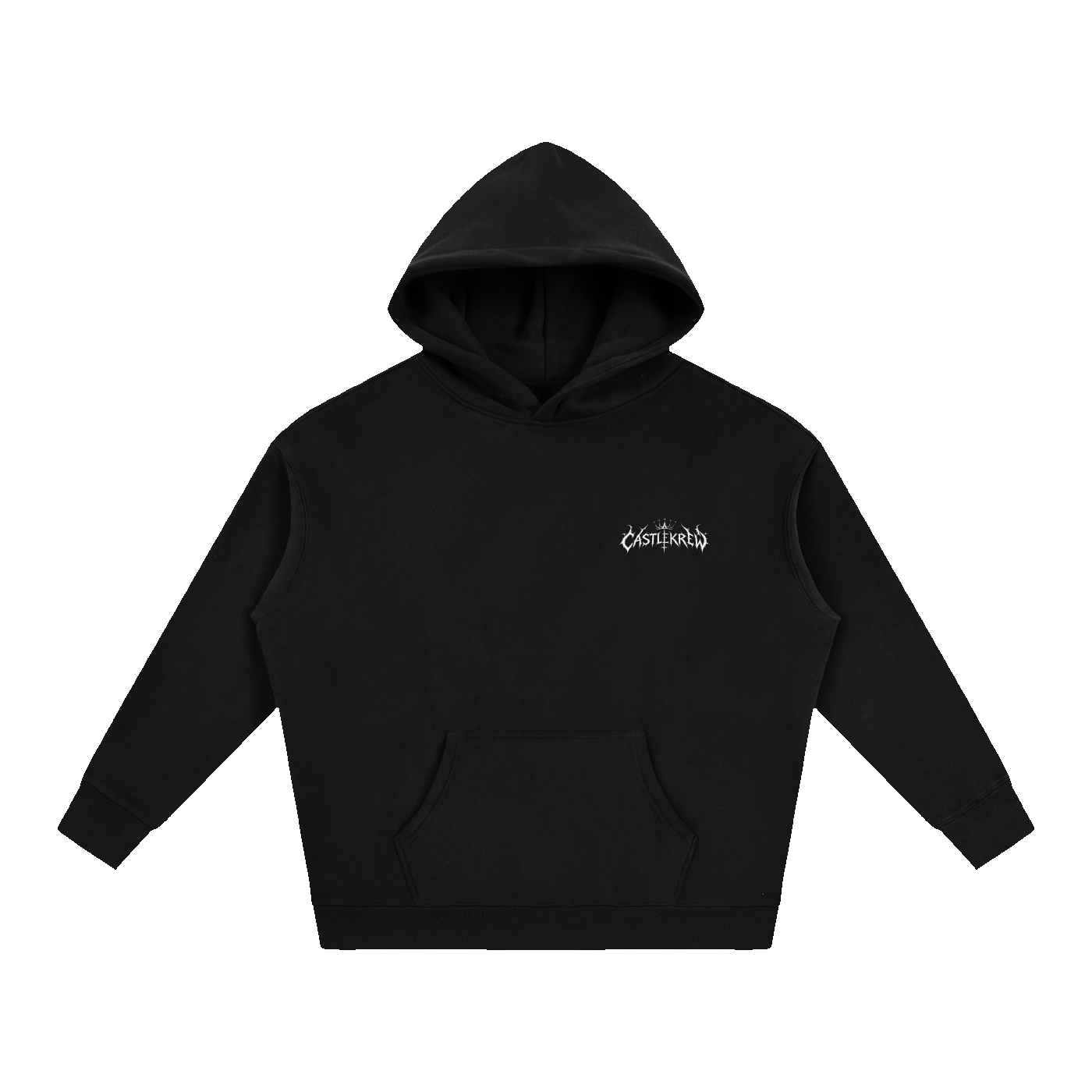 We Pull the Strings — Horned Hoodie · Color front