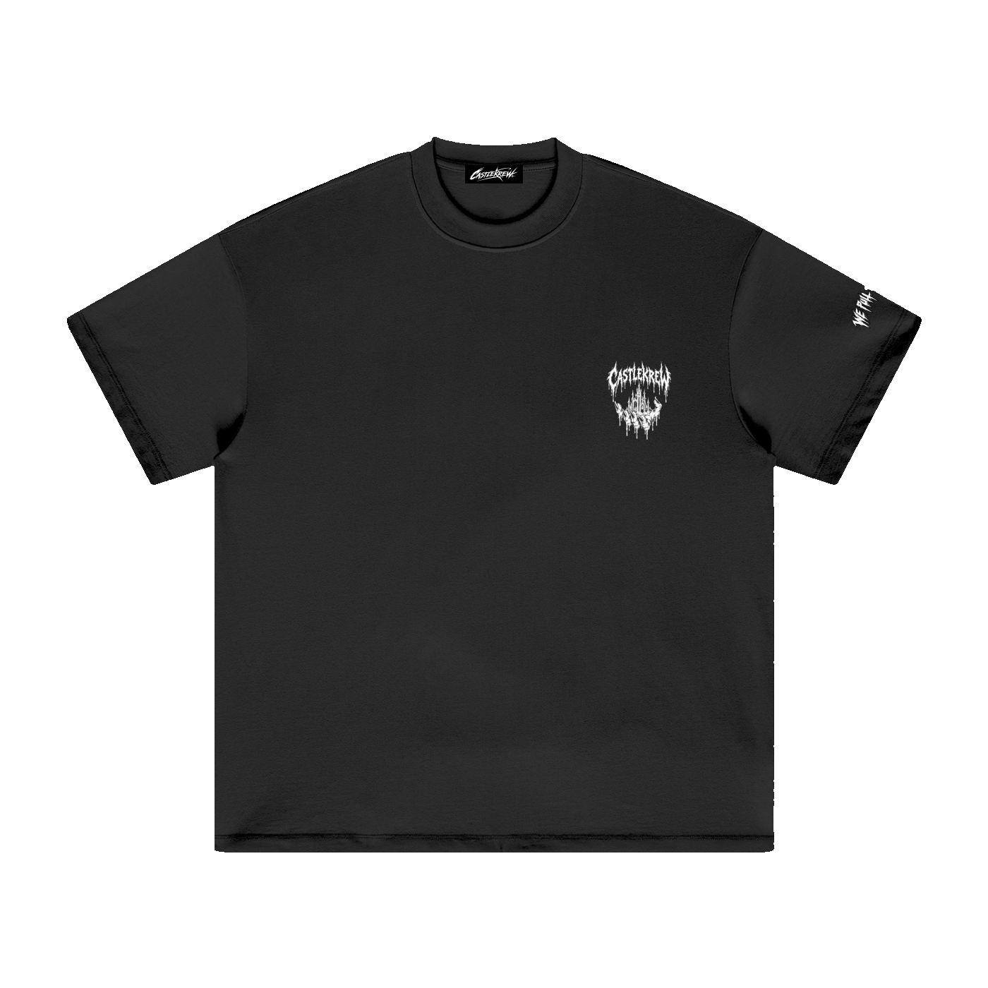 We Pull the Strings — Plague Tee · Monochrome front