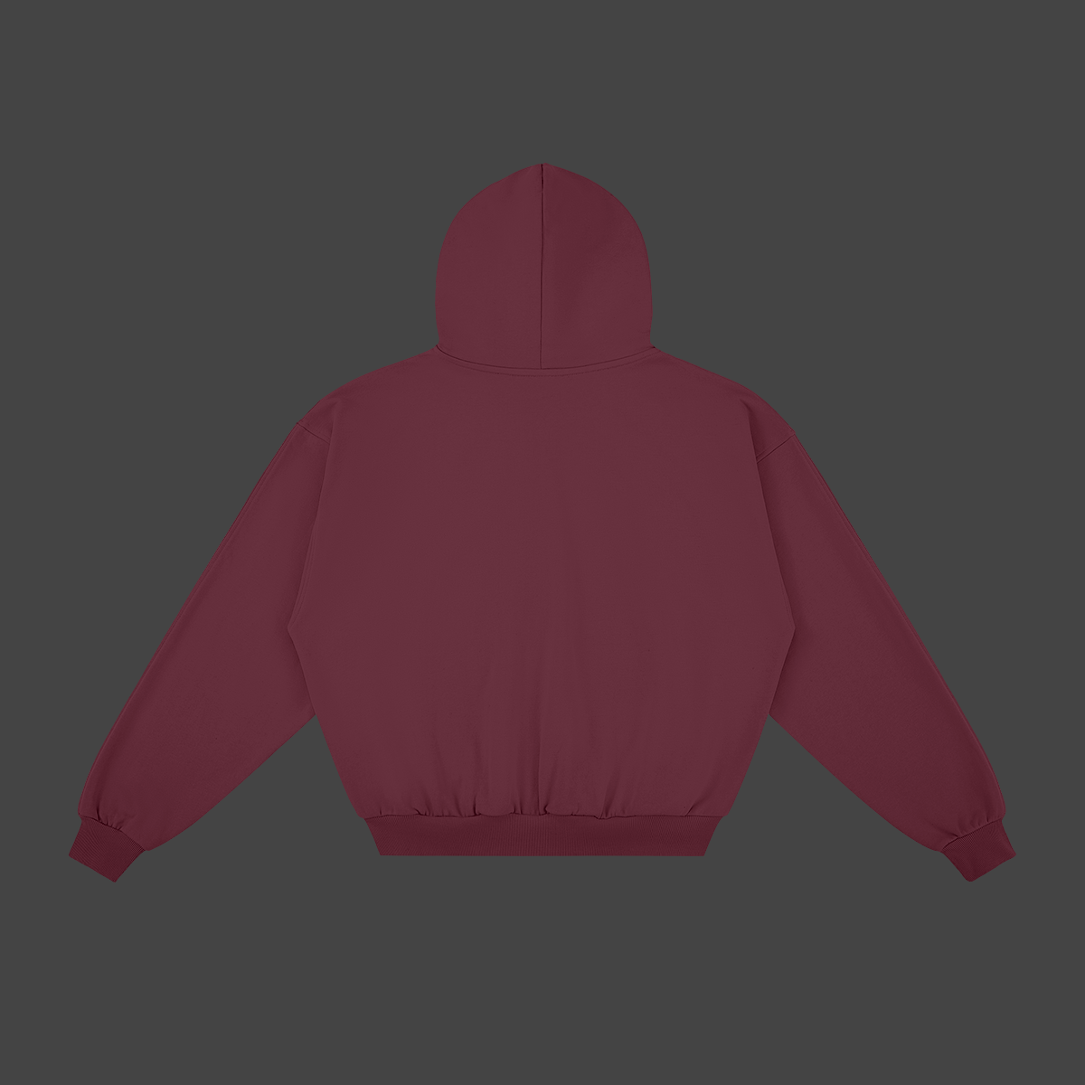 Vue de dos — Red — zip-sale — maquette officielle