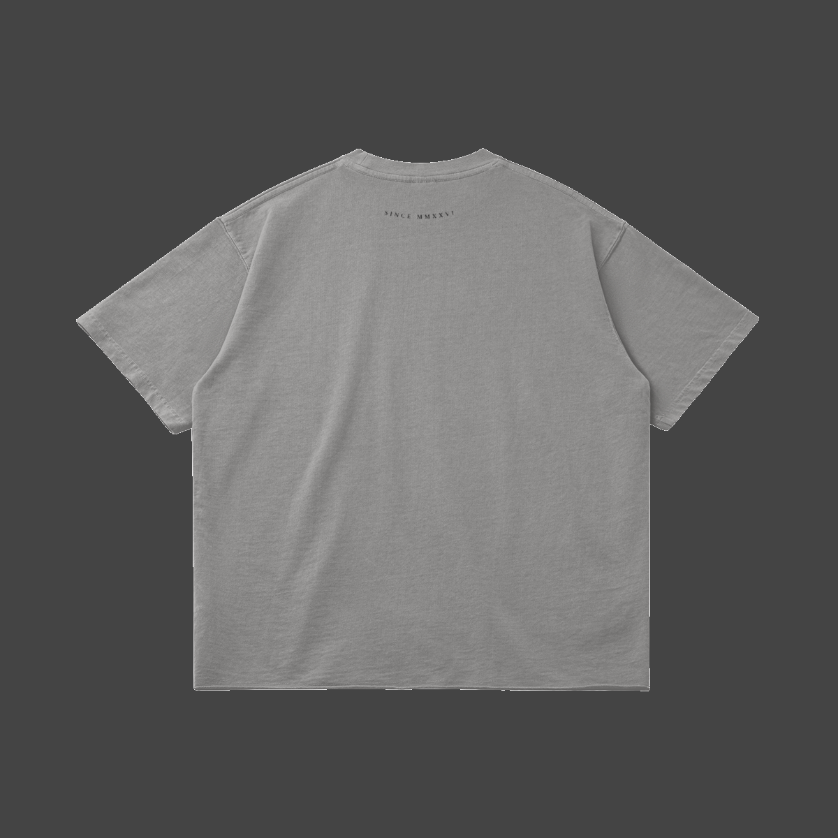 we-all-scream-inside-tee — Vue de dos — Black / Light Gray