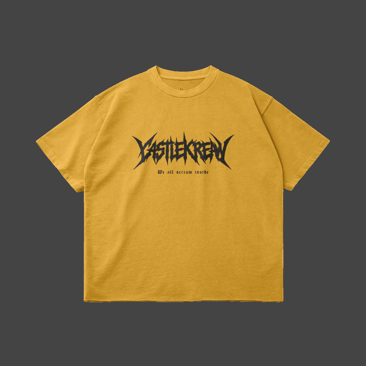 black / Vintage Yellow / front