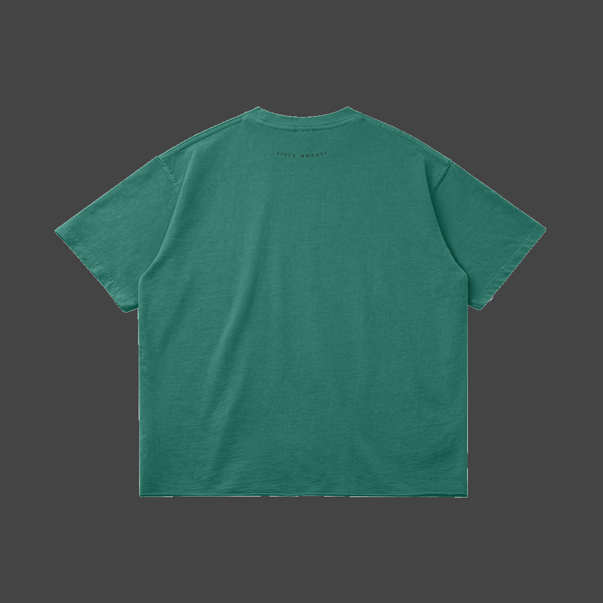 we-all-scream-inside-tee — Vue de dos — Black / Wintergreen Dream
